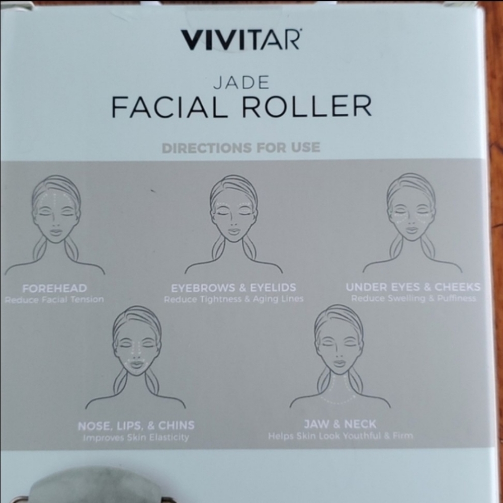 Vivitar Double Sided Jade Roller - Picture 6 of 14